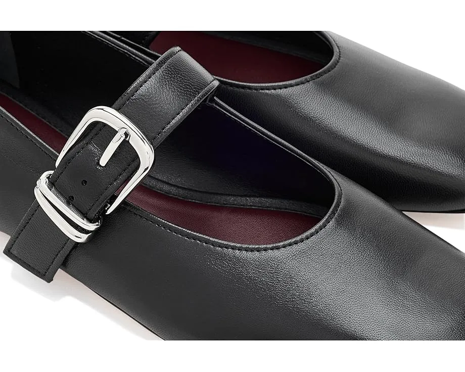 Туфли Vince Daniela Mary Jane с квадратным носком и крупной пряжкой