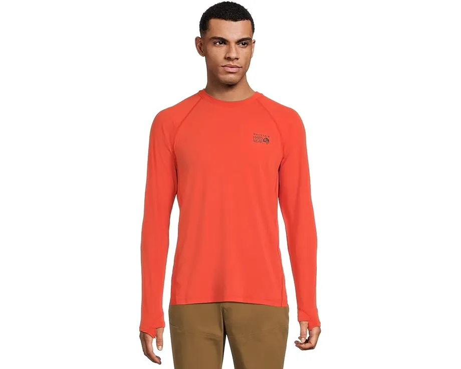 Футболка Mountain Hardwear Crater Lake с длинным рукавом и отверстиями для большого пальца