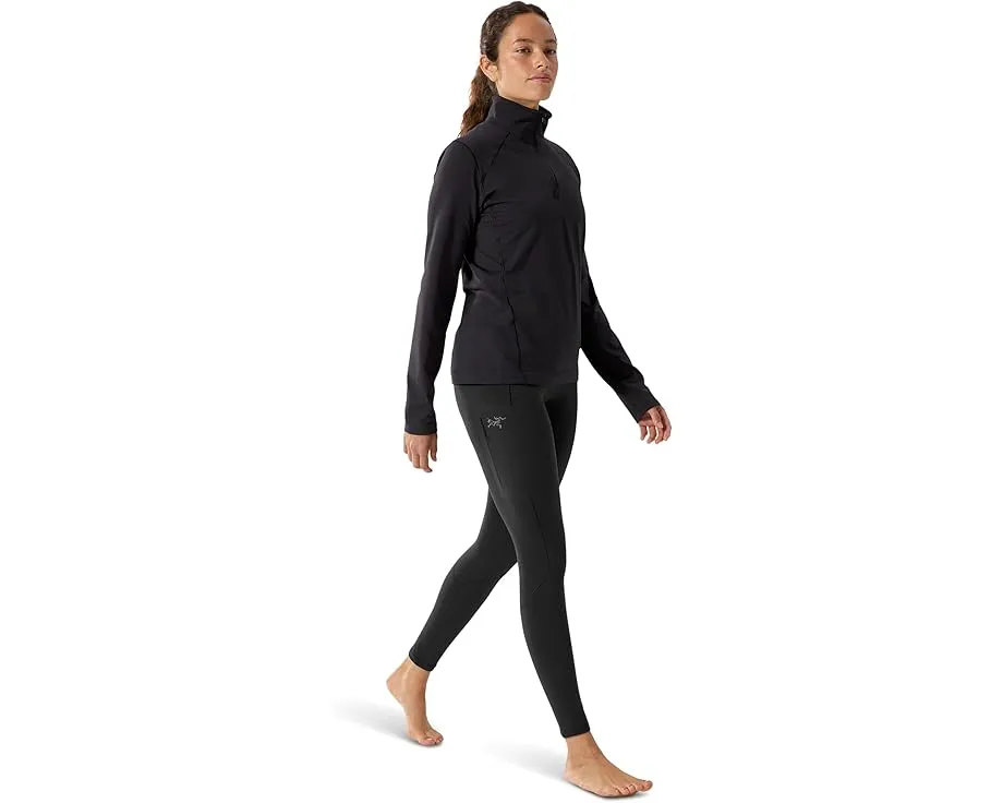 Свитшот Arc'teryx Rho Zip Neck с технологией Polygiene