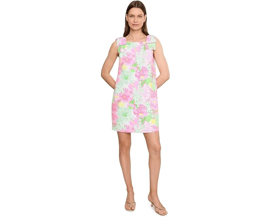Платье Carmine Shift от Lilly Pulitzer с вырезом на спине