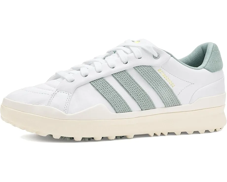 Кроссовки для гольфа adidas Retrocross Gripmore с верхом из натуральной кожи и безшиповой подошвой