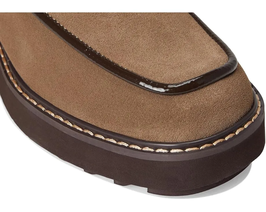 Donald Pliner Peggi массивные лоферы из замши с мягкой стелькой и кожаной подошвой