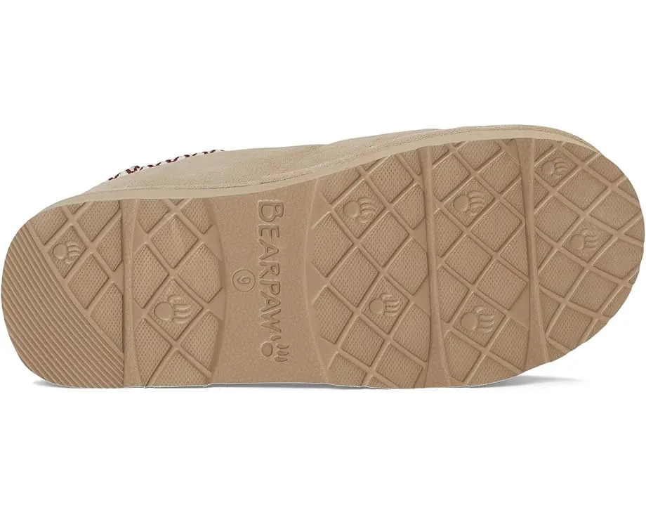 Уютные тапочки Bearpaw Quilted Martis из стеганой замши с подкладкой из овчины