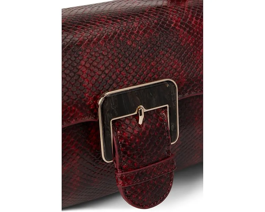 Сумка Brahmin Dayan из кожи с крокодиловым тиснением и магнитной застежкой
