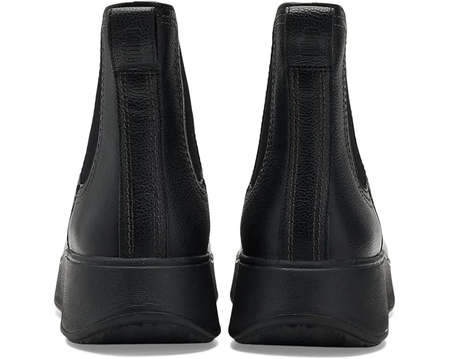 Chelsea-ботинки FitFlop F-Mode Stitch Warm из состаренной кожи с подошвой Microwobbleboard