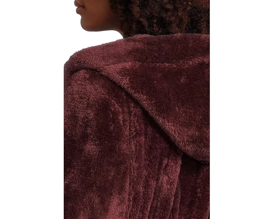 Пальто UGG Aarti из переработанного полиэстера с поясом и вышивкой