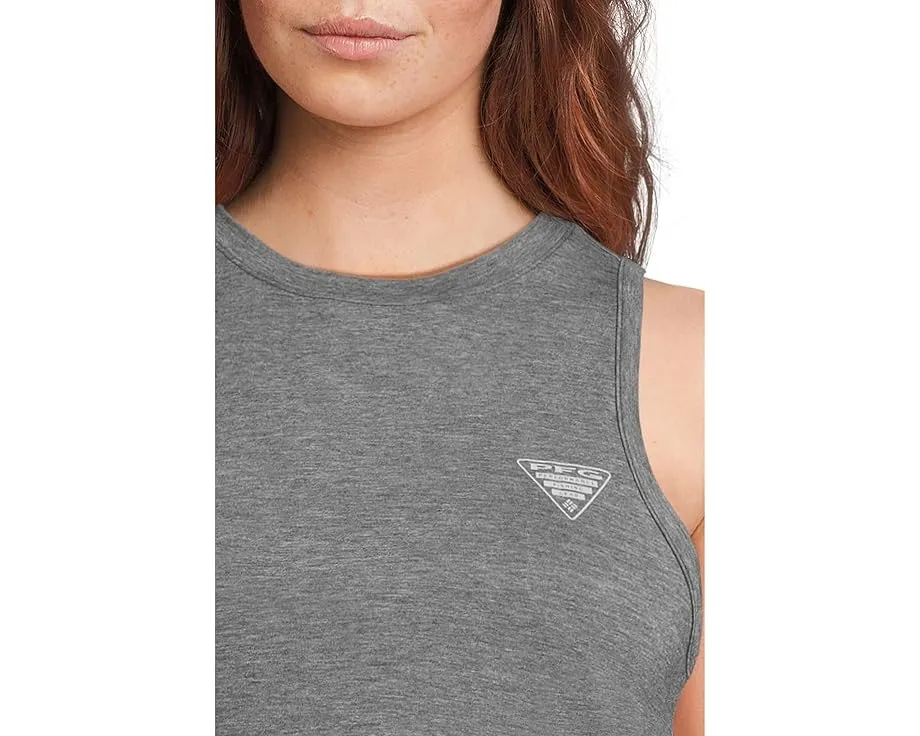 Columbia Топ PFG Uncharted с защитой UPF 30 и влагоотведением