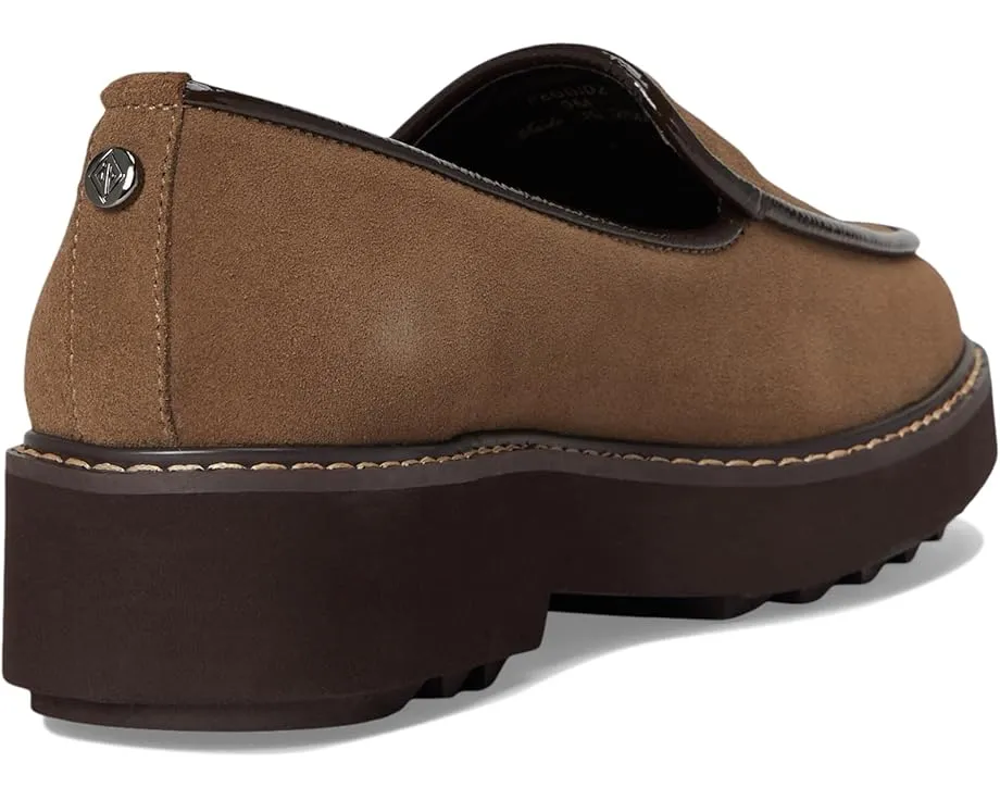 Donald Pliner Peggi массивные лоферы из замши с мягкой стелькой и кожаной подошвой