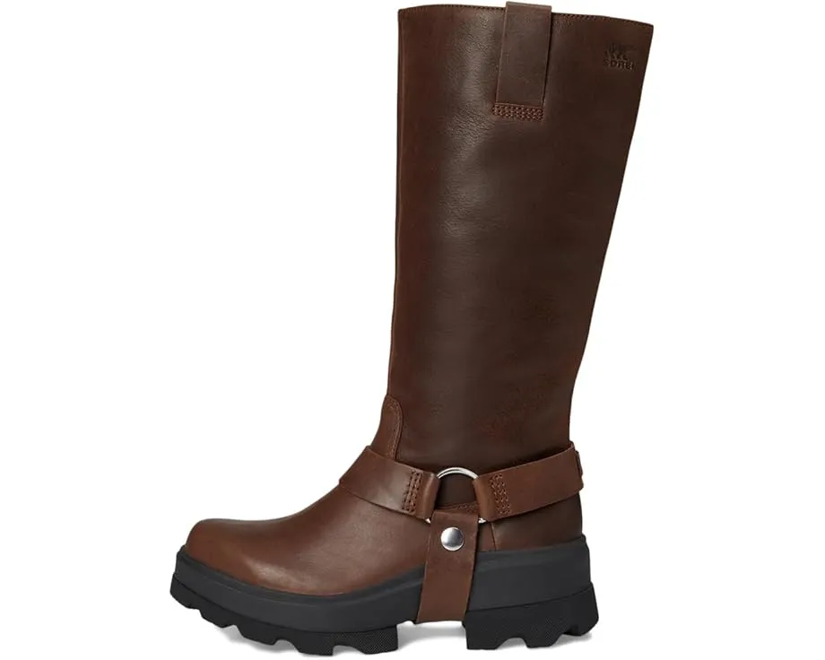 SOREL Ботинки Joan Frwd Tall до середины икры из кожи на массивном каблуке