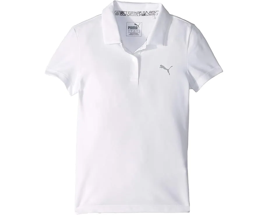 Детская поло PUMA Golf Essential с технологией dryCELL