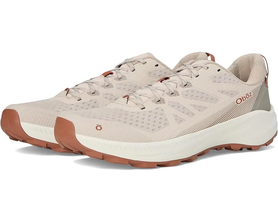 Трекинговые кроссовки Oboz Katabatic LT Low с полиэстеровым верхом и резиновой подошвой