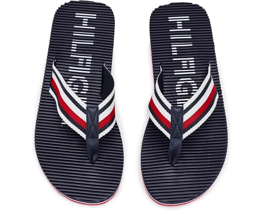 Сандалии Tommy Hilfiger Donom с текстильными ремешками и круглым носком