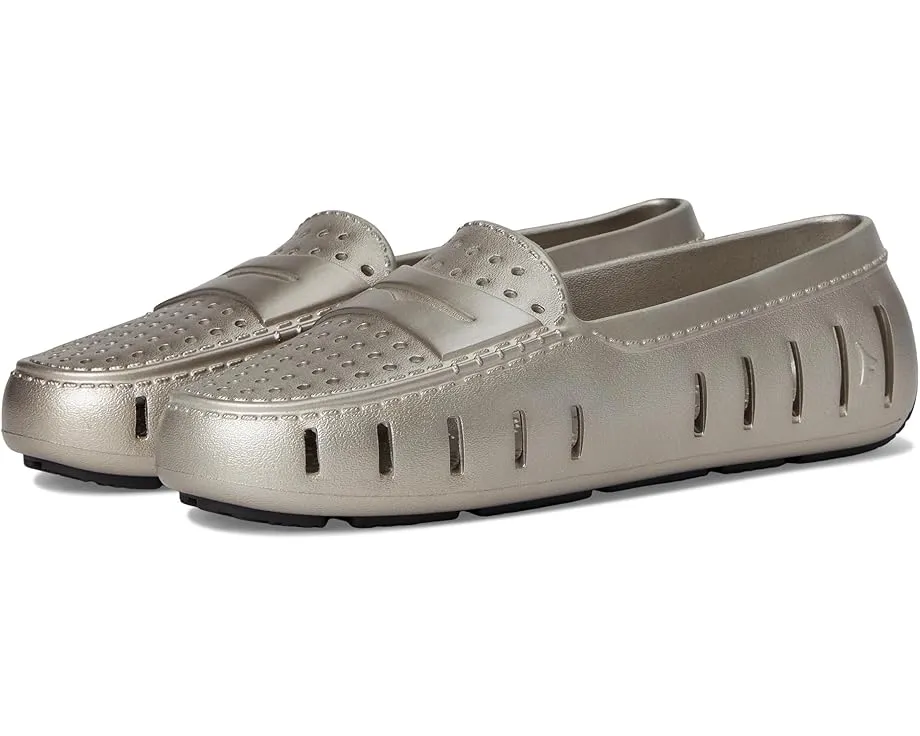 Лоферы Floafers Metallic Posh Driver с массажной стелькой и вентиляцией 360°