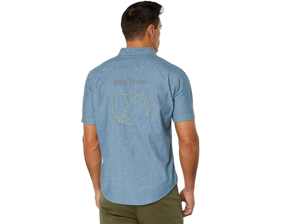 Классическая рубашка Levi's с коротким рукавом и одним карманом