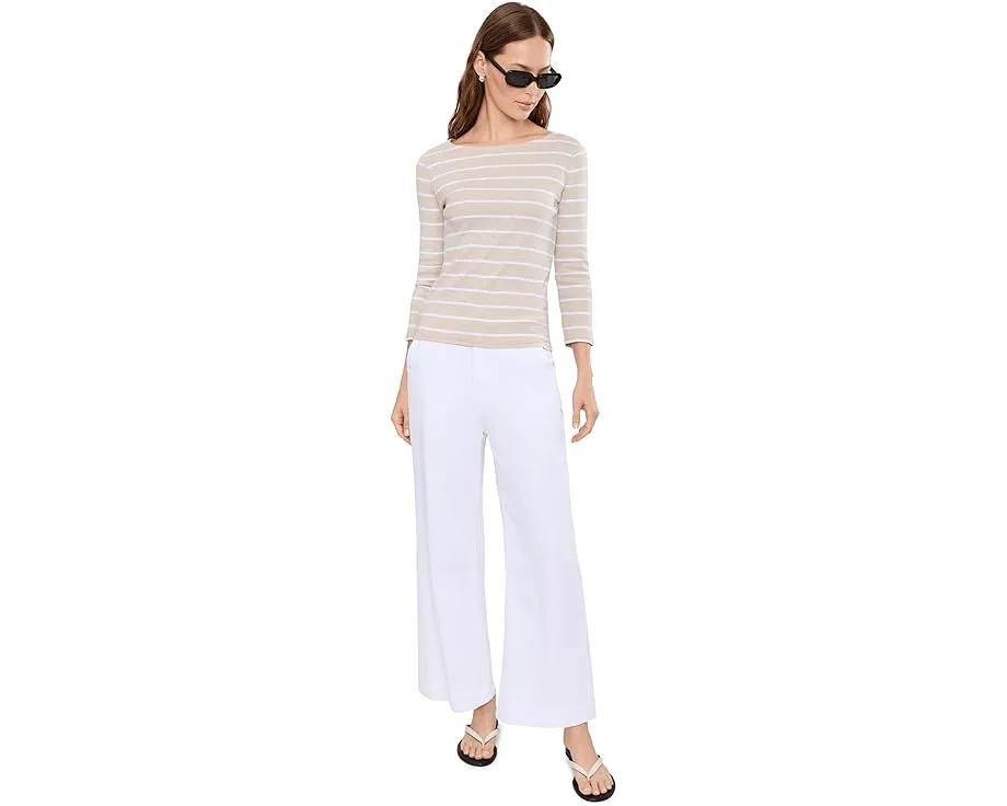 Футболка Lilla P Striped Boatneck с вырезом лодочкой и полосками