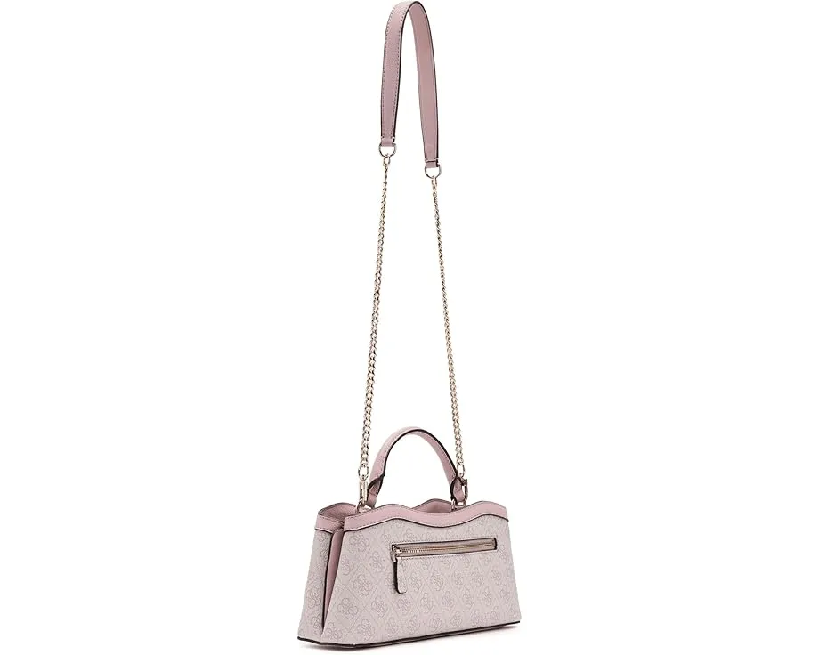 Сумка Lindsey Small 2 Compartment Satchel GUESS черная