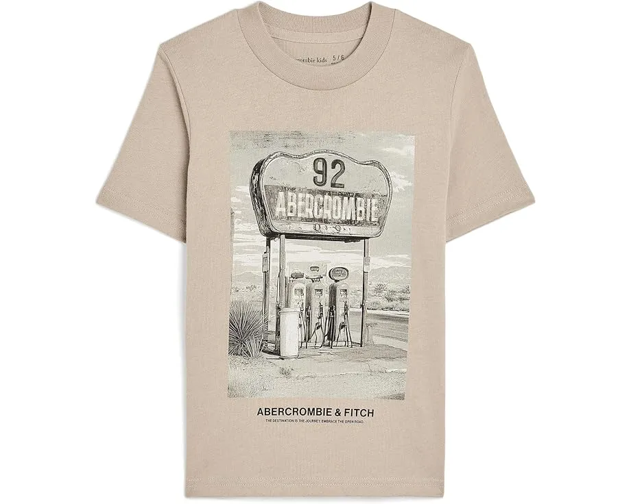 Футболка Race Car Photo Tee abercrombie kids для детей
