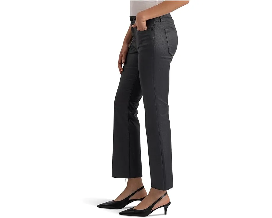 Джинсы Kelsey High-Rise Ankle Flare With Raw Hem с необработанным краем