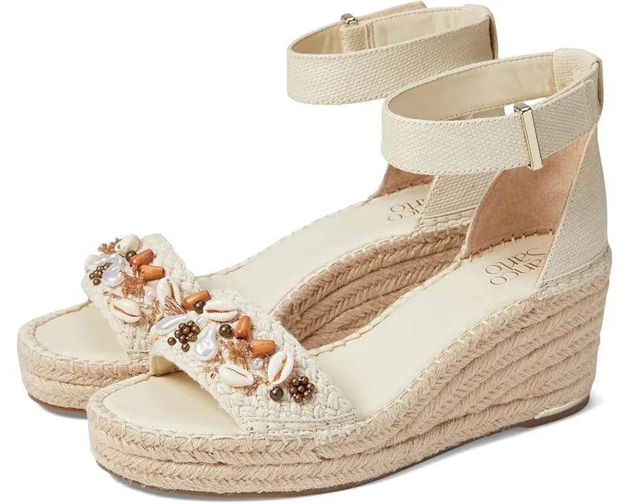 Босоножки Franco Sarto Clemensshl на каблуке с регулируемой застежкой