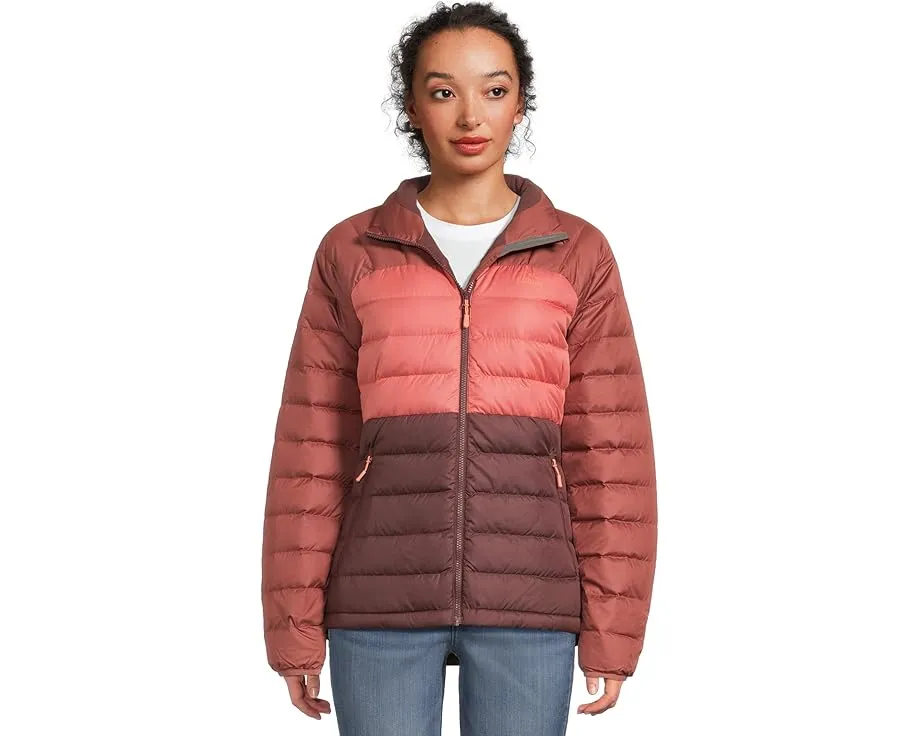 Пуховик Bean's Down Jacket Color-Block от L.L.Bean с защитой от непогоды