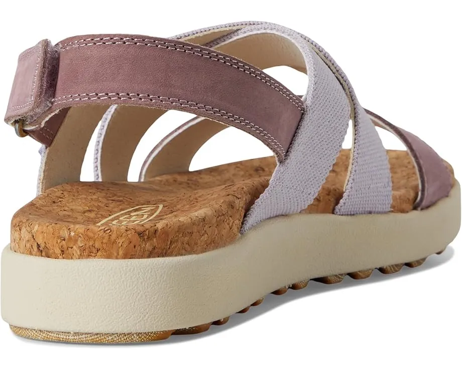Босоножки KEEN Elle Crisscross на платформе с переплетением и застежкой-пряжкой