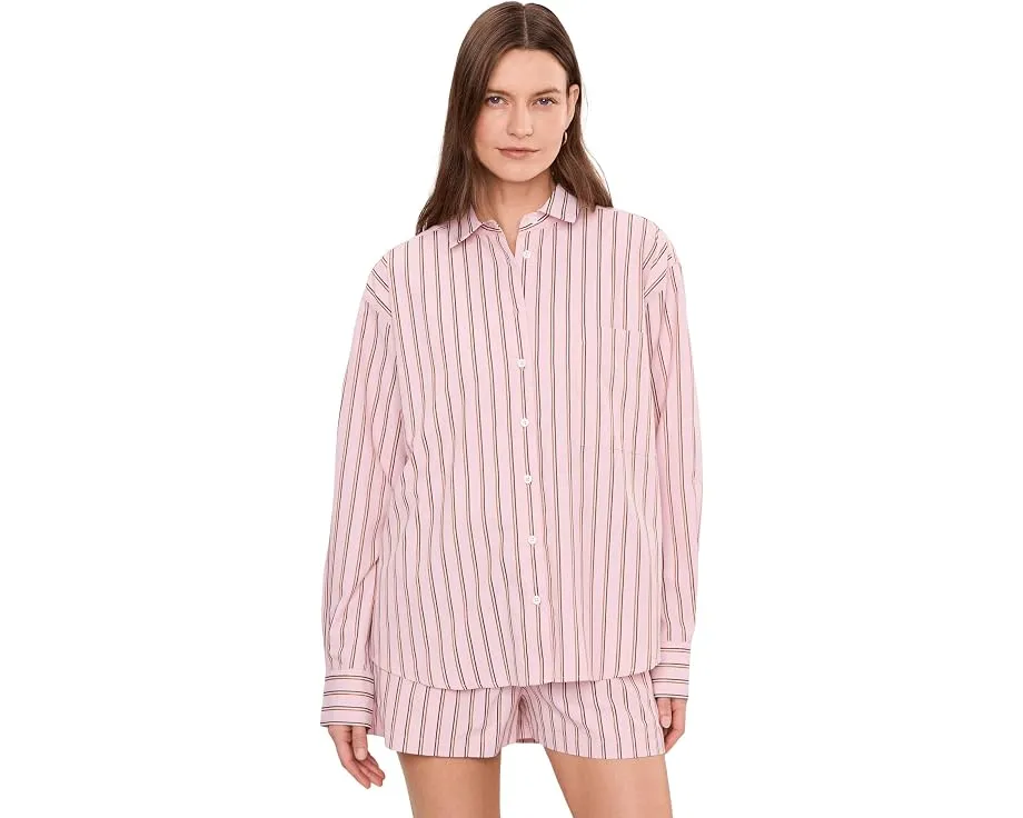 Рубашка The Boyfriend Button Down от Joe's Jeans с полосками