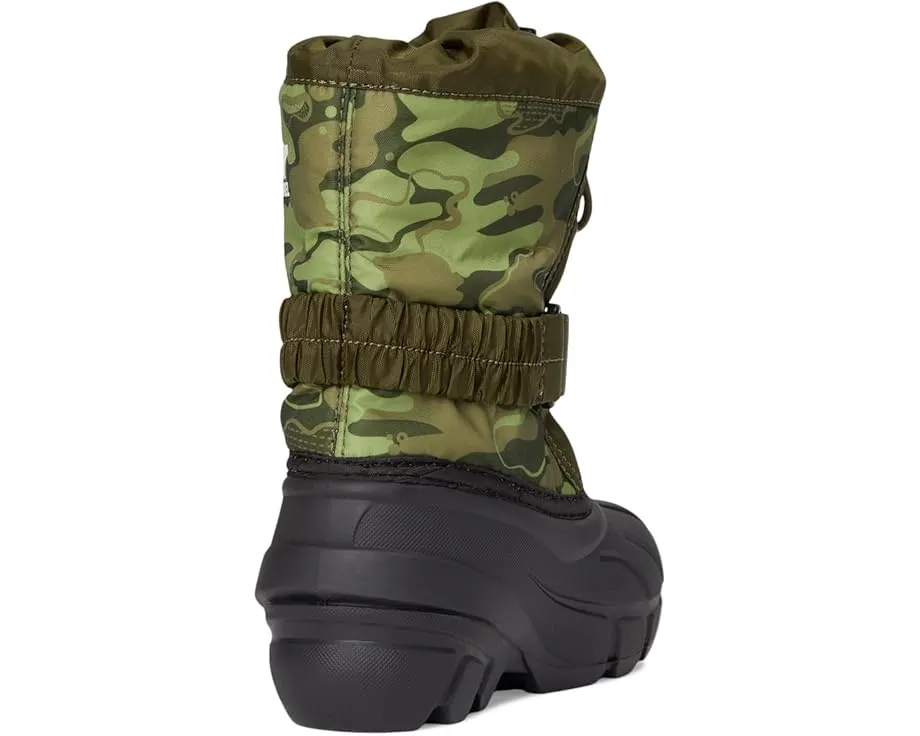 SOREL Детские зимние ботинки Childrens Flurry Print со съемной войлочной стелькой
