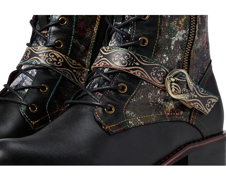 Ботинки L'Artiste Vaneyck до середины икры с металлическим верхом и застежкой на молнии