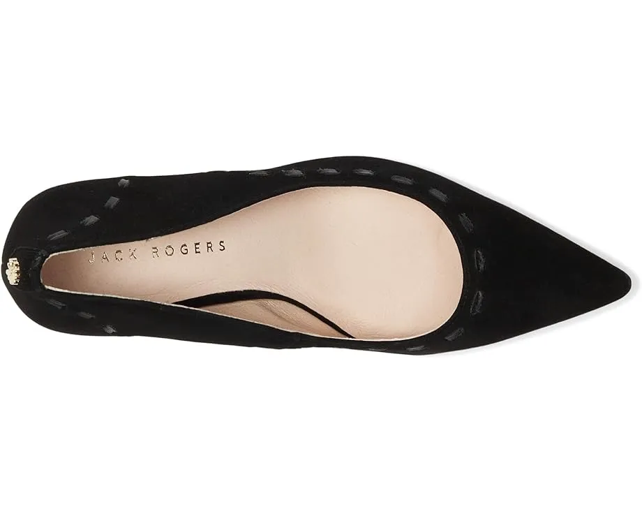Туфли Bridgette Pump от Jack Rogers из замши на шпильке