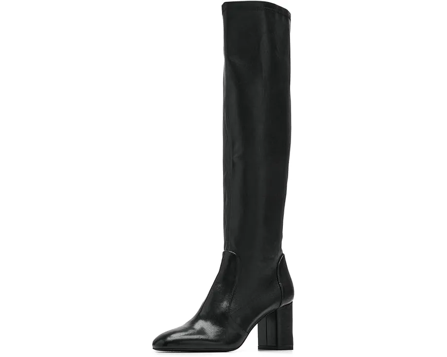 Ботинки Lucie Boot 75 Stuart Weitzman до колена на квадратном каблуке