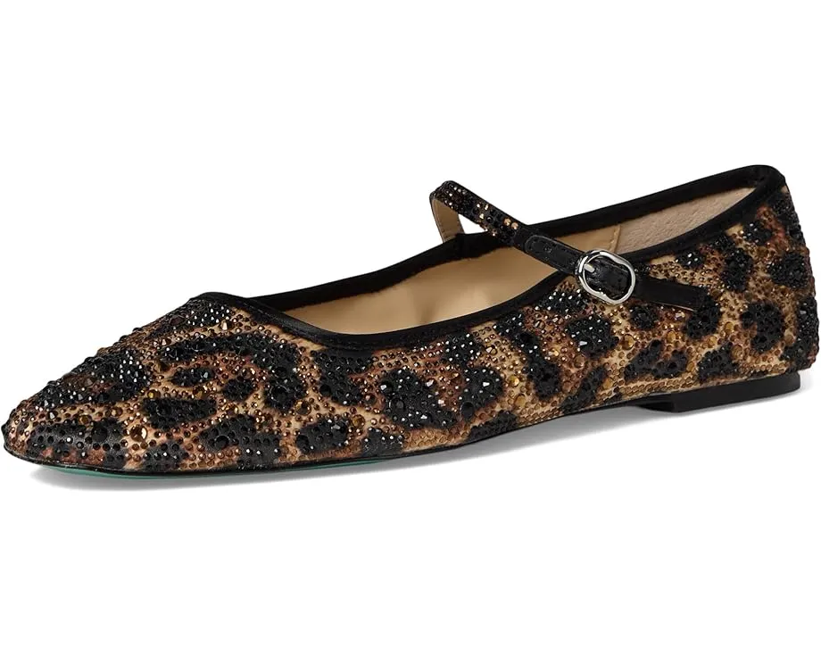 Балетки Blue by Betsey Johnson Lorel с леопардовым принтом и стразами