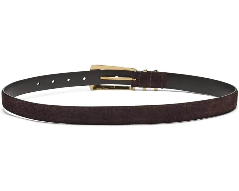 Ремень Madewell из мягкой замши с удлиненной пряжкой