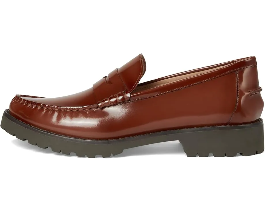 Лоферы Cole Haan Treena Lug с декоративной строчкой и подошвой из переработанной резины