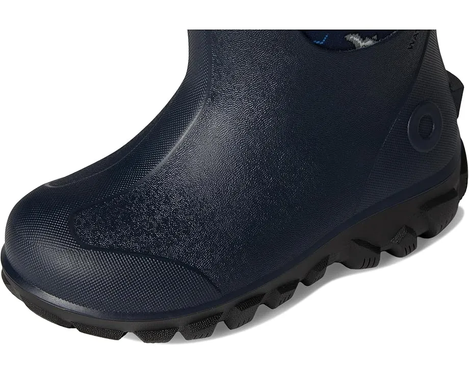 Детские сапоги Bogs Kids Classic Seamless с пиксельным принтом акулы и водонепроницаемым верхом