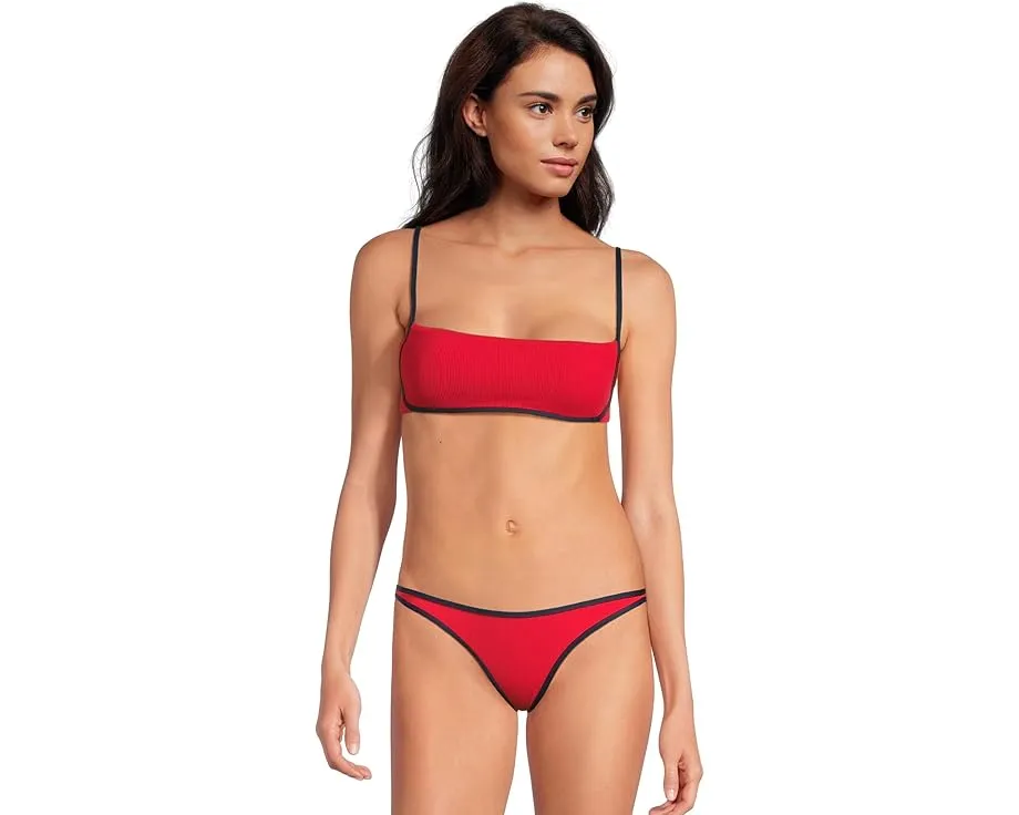 Топ для бикини L*Space Hazel Top из ребристой ткани с регулируемыми бретелями