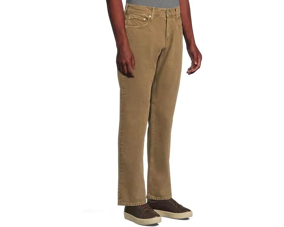 Джинсы Paige Normandie Rigid Straight Leg из жесткого денима светлого оттенка