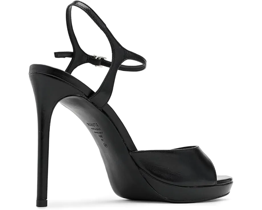 Босоножки Scarlett Platform Schutz на высокой шпильке с платформой и ремешком на щиколотке