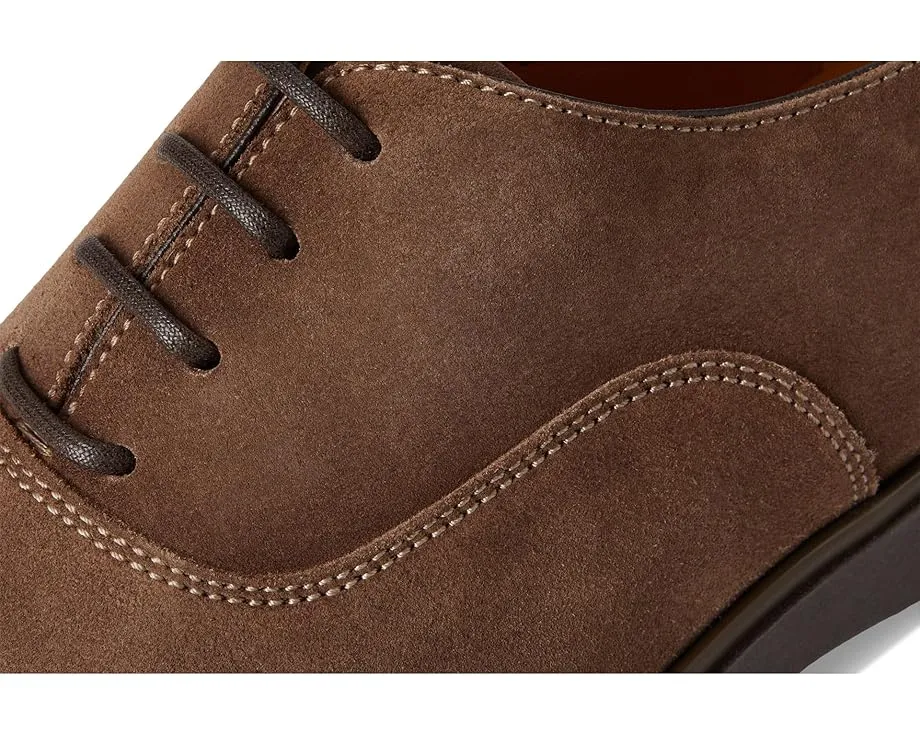 Оксфорды Magnanni Landis из замши с мыском мокасина и водостойкой конструкцией