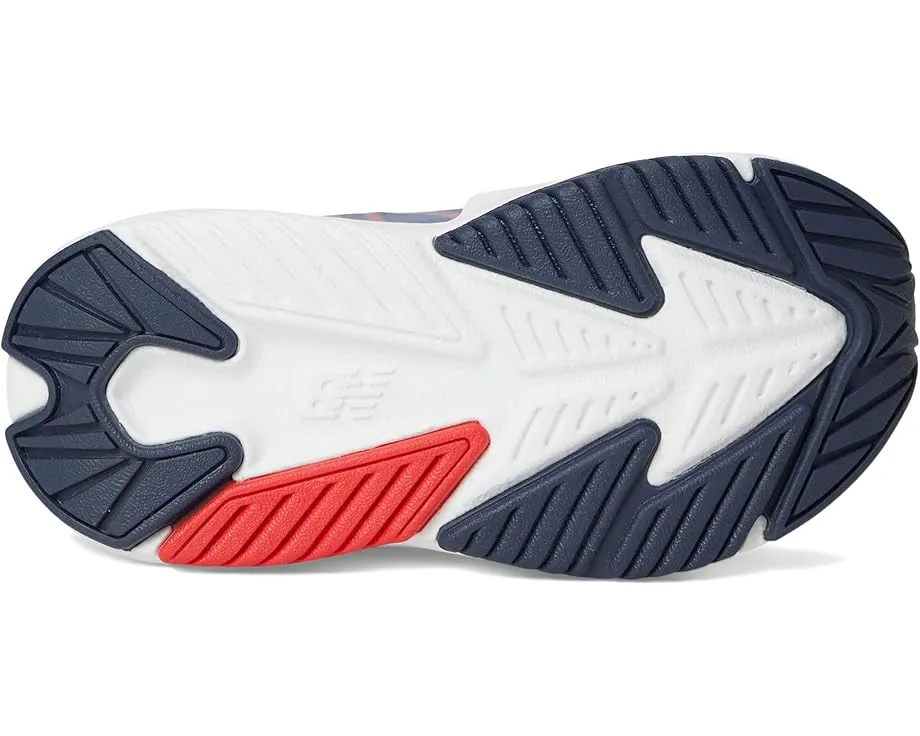 Детские кроссовки New Balance Rave Run v2 с эластичными шнурками и верхней липучкой для малышей