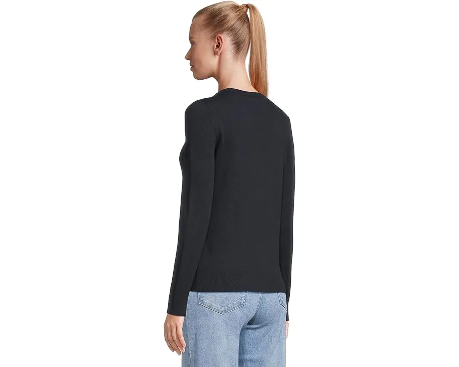 Укороченный свитер Lauren Ralph Lauren из хлопка и модала