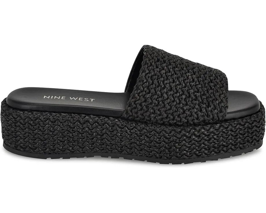 Сандалии Nine West Keziah на платформе с плетеными деталями