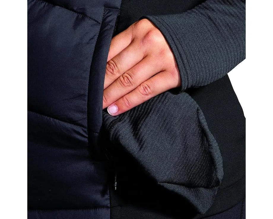 Brooks утепленный жилет Shield Hybrid 3.0 с ветрозащитой