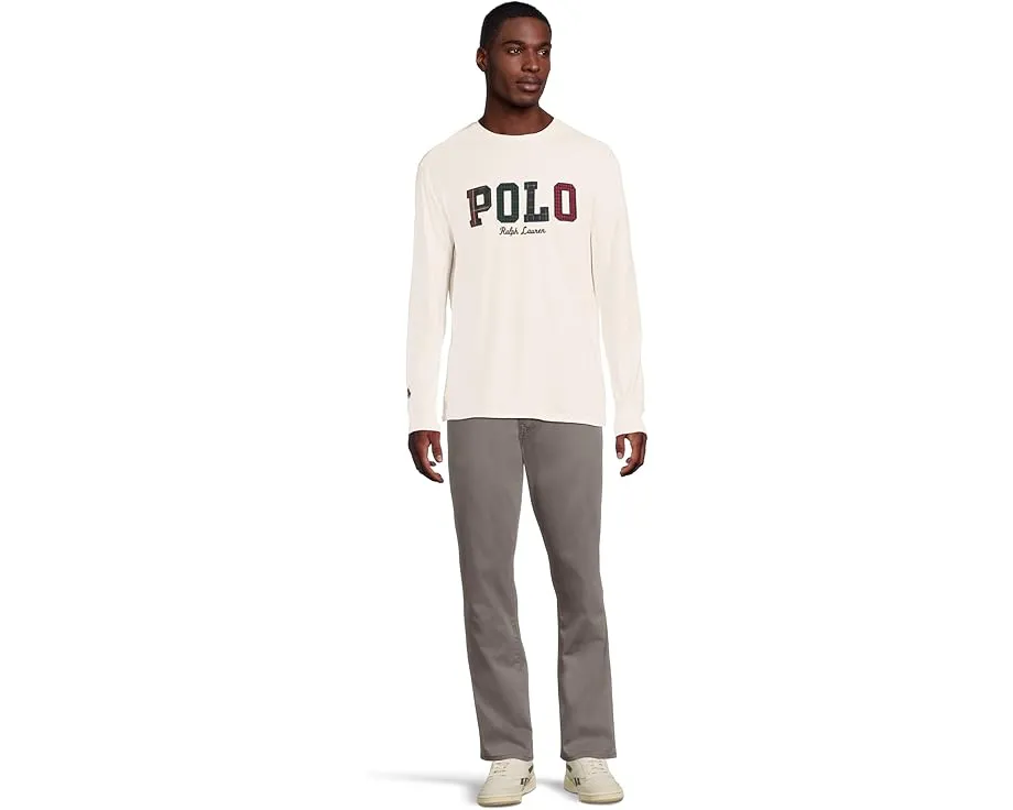 Футболка Polo Ralph Lauren Classic Fit с аппликацией в клетку и вышивкой