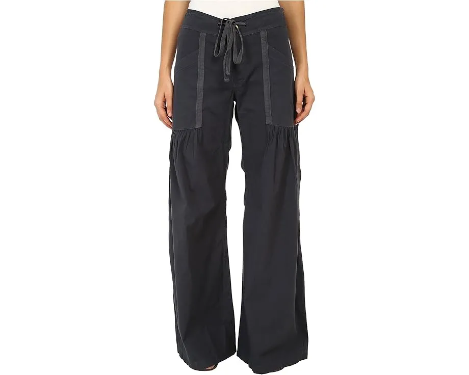 Широкие брюки XCVI Willow из стрейч-поплина с высокой посадкой