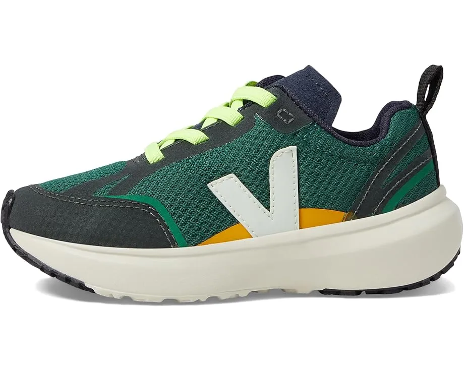 Детские кроссовки VEJA Small Canary Light с экологичными материалами и подошвой из каучука