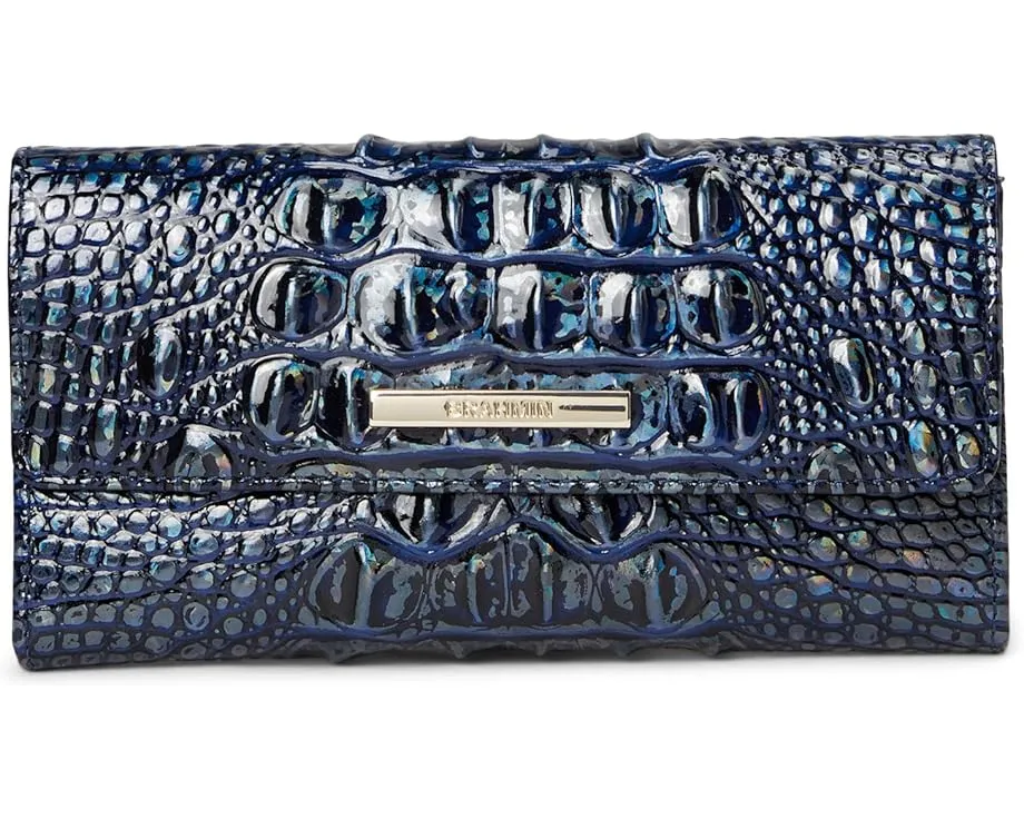 Кошелек Cordelia тройного сложения с карманом на молнии сзади Brahmin