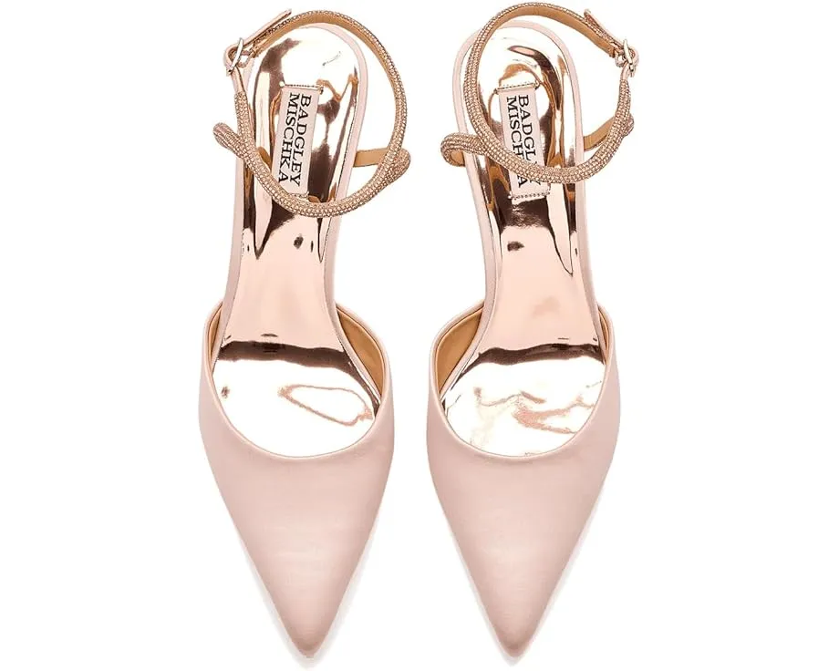 Туфли лодочки Badgley Mischka Autumn с острым носом и ремешком на щиколотке