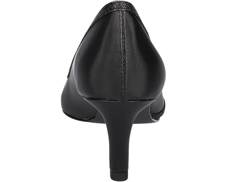 Туфли Nobel на каблуке с искусственной кожей и пенным слоем