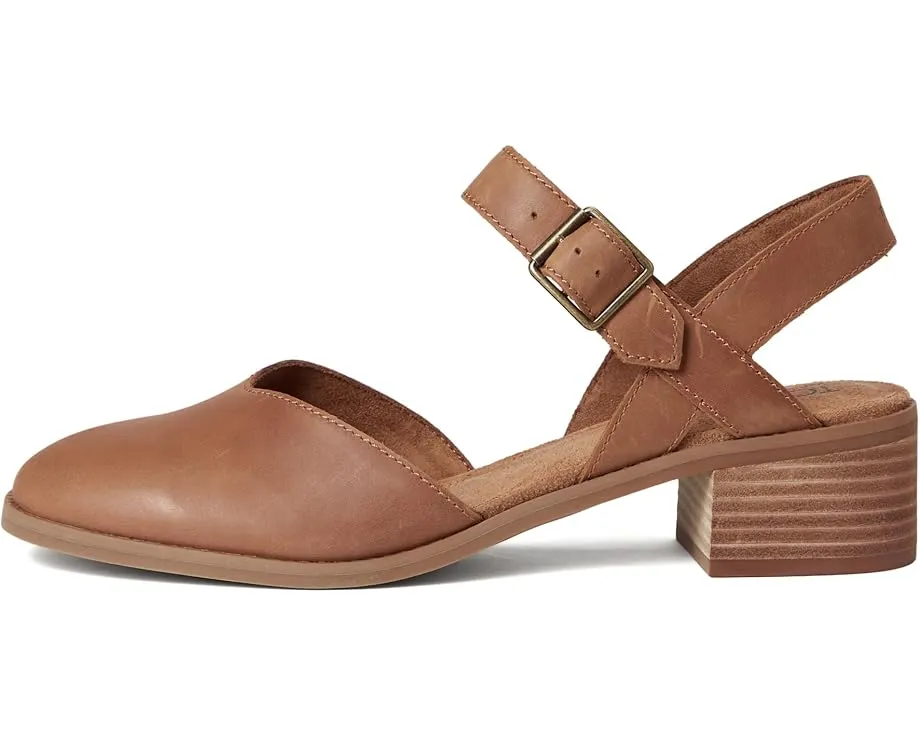 TOMS Туфли Jaclyn на устойчивом каблуке с ремешком и пряжкой