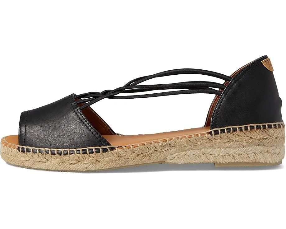 Босоножки Toni Pons Ebre-P на танкетке с круглым носком и шнуровкой